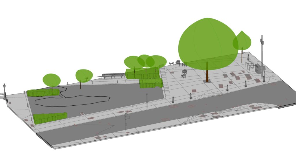 Topography BIM modeling