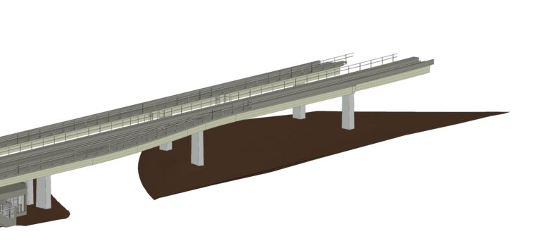Transportation and infrastructure scan to BIM model