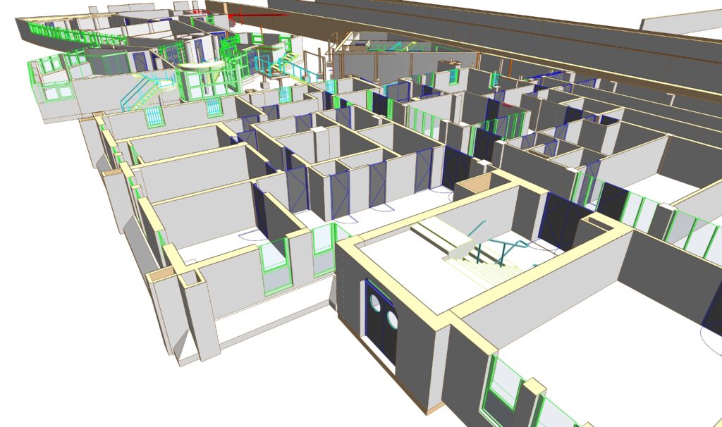 Revit Modeling Services for School Renovation in UK