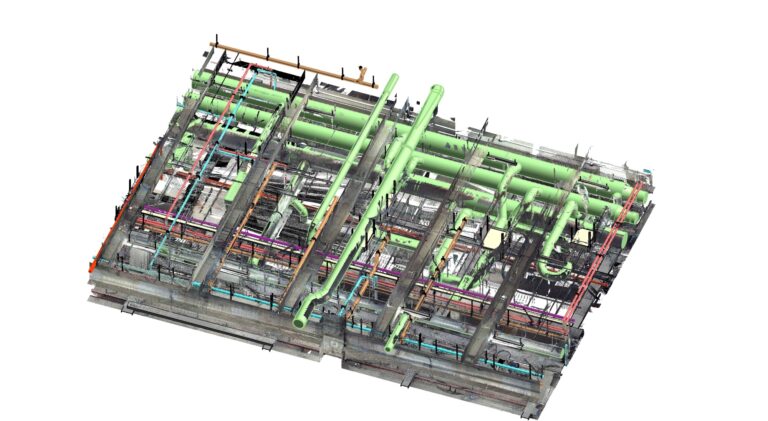 Revit Modeling Services for Hospital Complex at Canada project by ViBIM