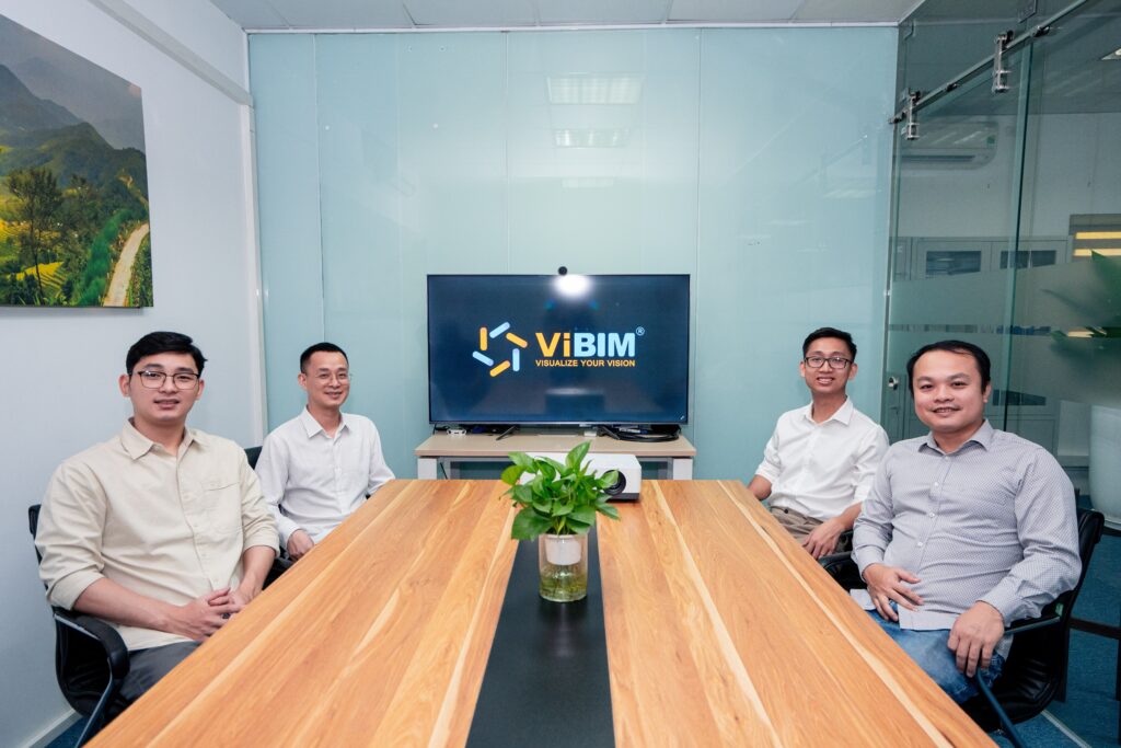 ViBIM leadership and discipline leads in the Hanoi office