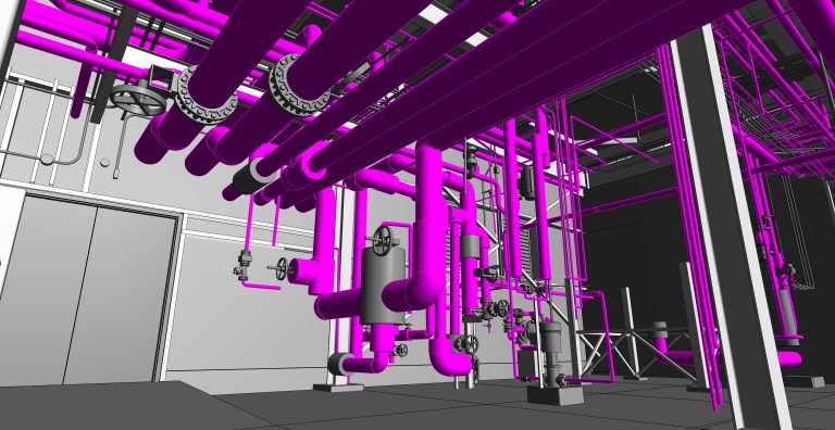 Revit Modeling for Factory in US project by ViBIM