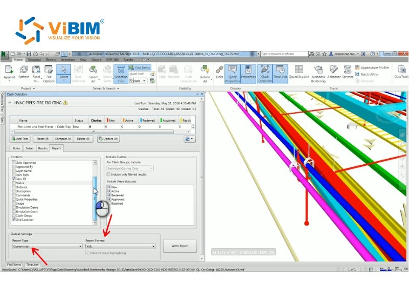 Next, determine how the results are organized across multiple tests
