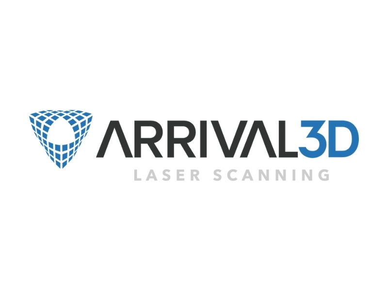 Arrival 3D Laser Scanning logo representing a provider of the best scan to BIM services in USA.