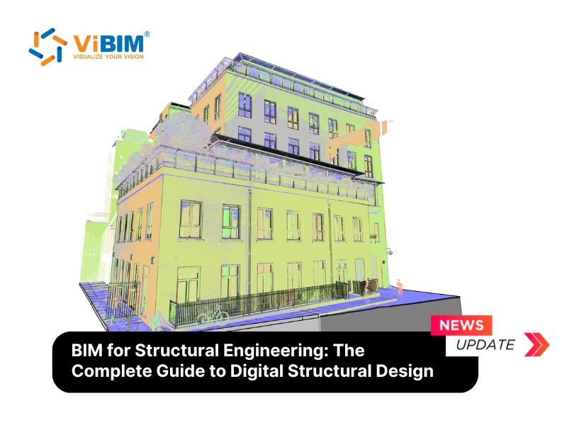 ViBIM 3D building model with text BIM for structural engineering complete guide to digital structural design.
