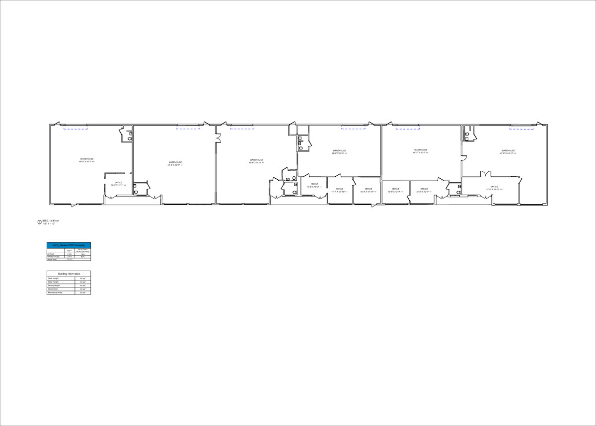 Scan to BIM for space measurement and area reporting