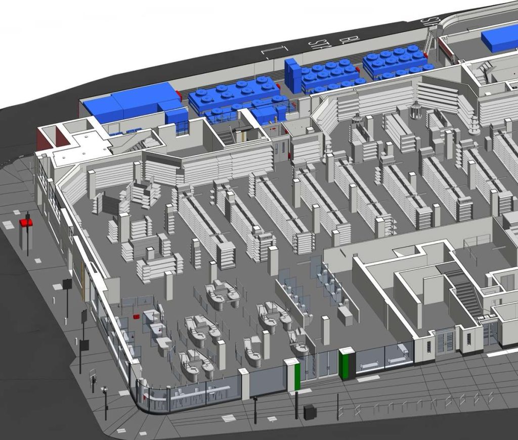 Revit Modeling for a Retail Supermarket in the UK