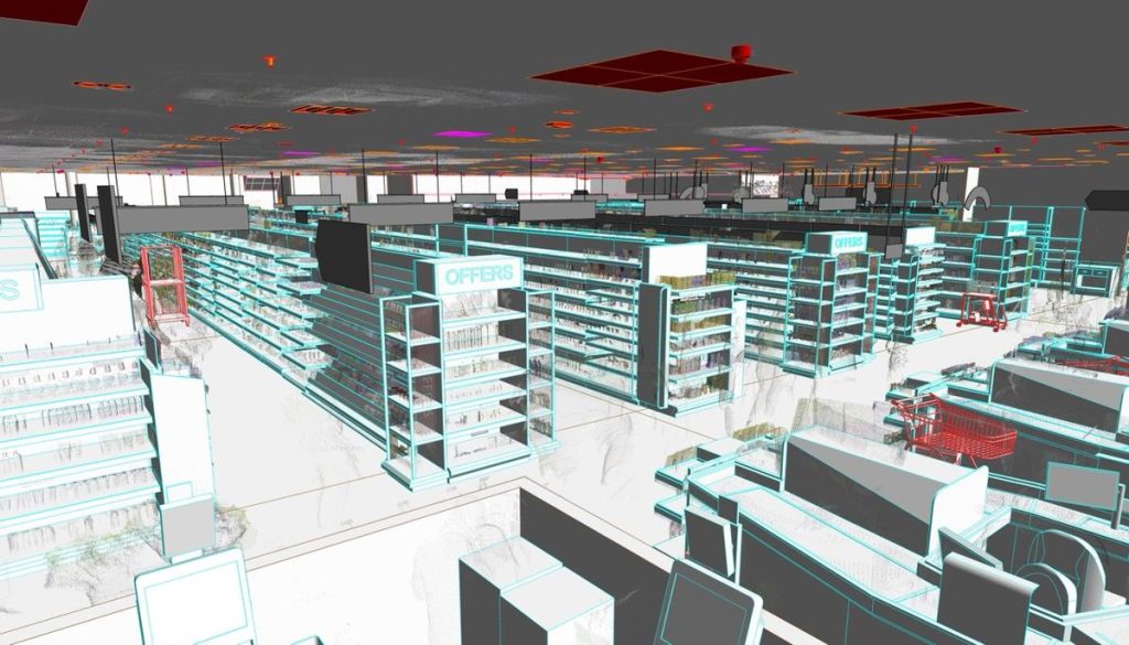 Revit Modeling for a UK Supermarket Chain